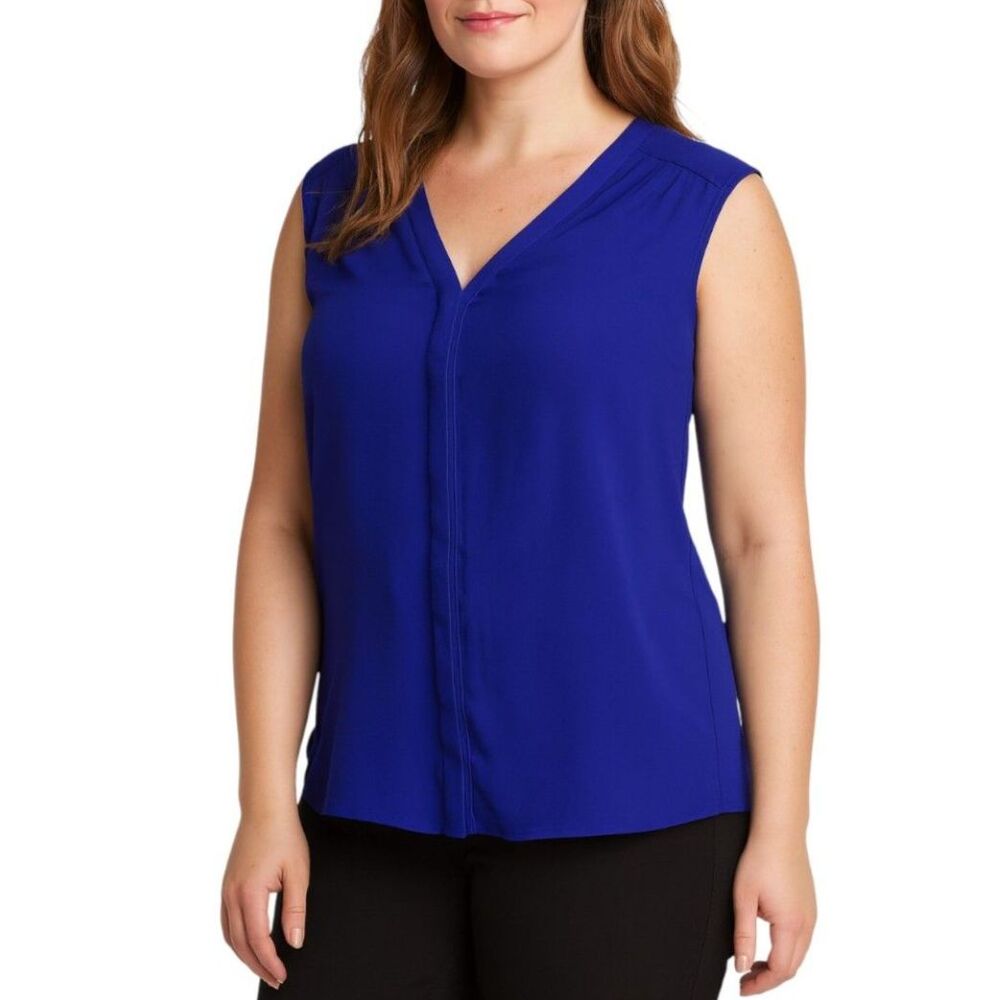 Worthington Women’s Sleeveless Blouse | Size M